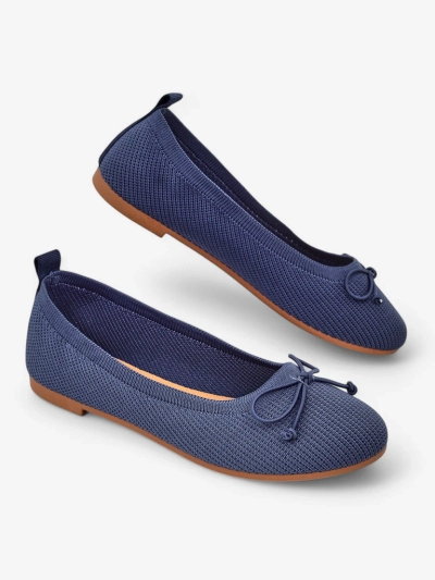 Royalfashion Women's Fabric Ballerinas Magger