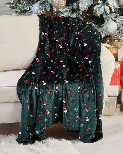 Royalfashion Рождественский плед 200x220