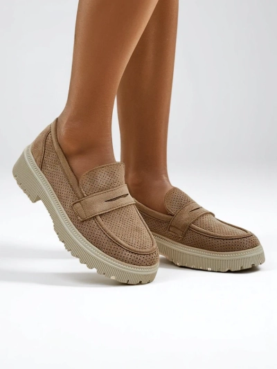 Royalfashion Sieviešu ekosuede mokasīni Dunes