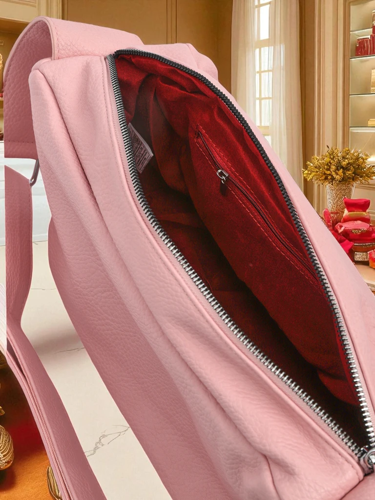 Royalfashion Malgranda sinjora sako el eko-ledo Lyra Vell