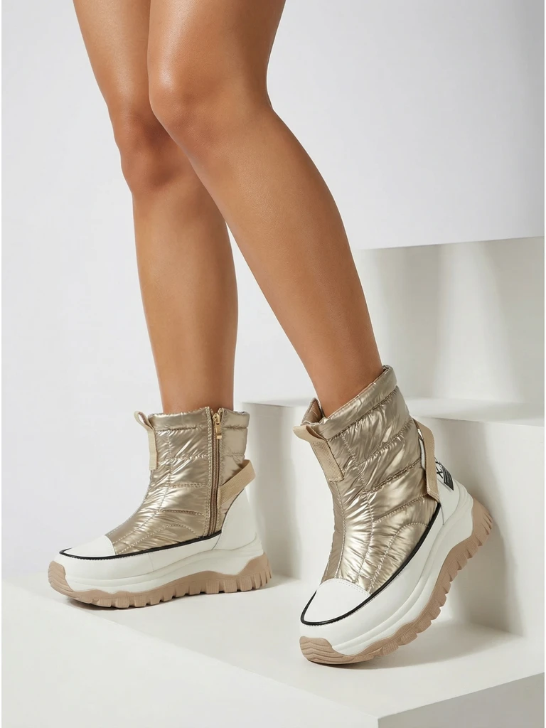 Buty a'la śniegowce damskie Livvo