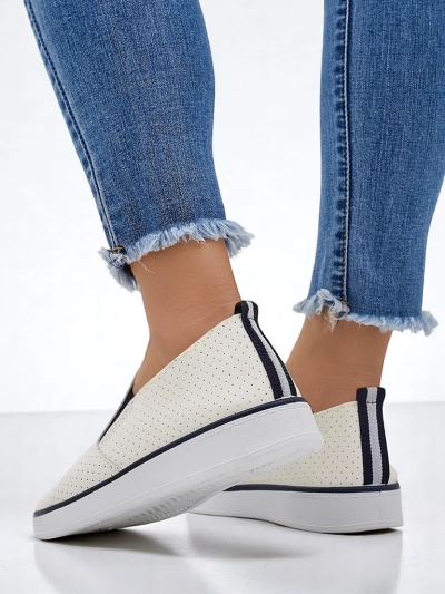 Royalfashion Перфорированные женские сл slip-on обувь Kassias