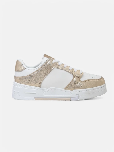 Royalfashion Women's sporty sneakers on a thicker sole Golden Hour