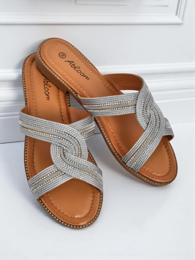 Royalfashion Ženske natikače pletene Woven Breeze