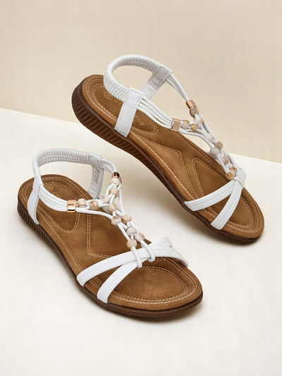 Royalfashion Imen sieviešu sandales ar rotājumiem