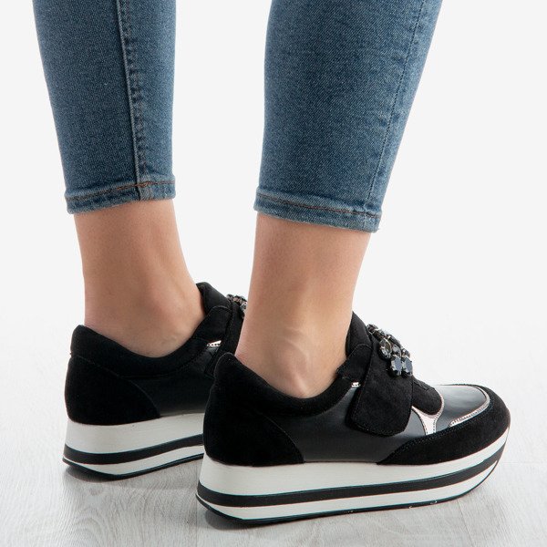 Черные спортивные туфли на платформе Celassema - Обувь