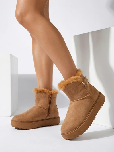 Royalfashion Krutki čevlji a'la snežni škornji venski Aurelia Classico