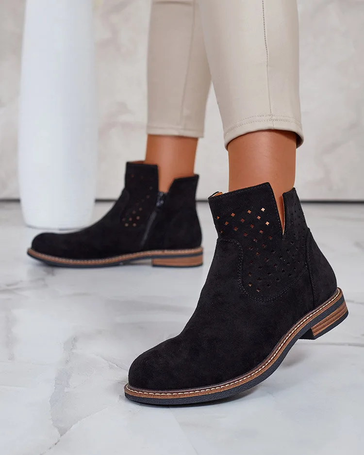 Royalfashion Light brown women's Rito boots