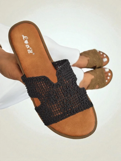 Rpyalfashion Women's sandals with a decorative strap Braida