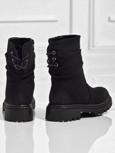 Matowe damskie botki Lumira