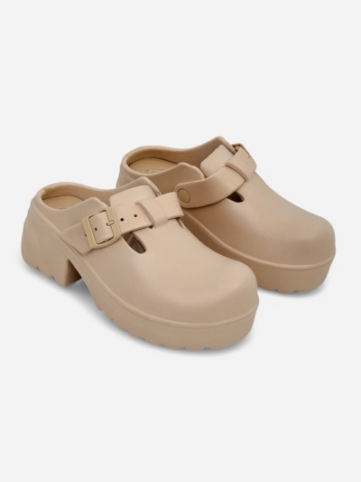 Royalfashion Women's rubber heeled sandals Voxones