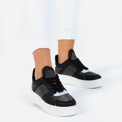 Черные спортивные туфли на платформе Salsa - Обувь