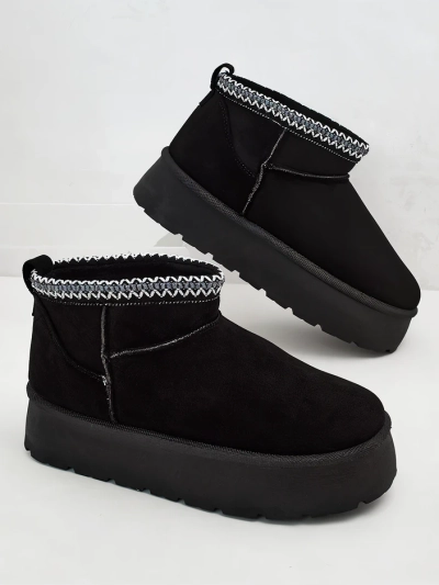 Royalfashion Women's short boots a'la snow boots Xoalla