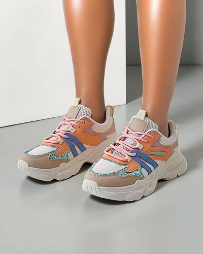 Royalfashion sieviešu sporta kedas uz biezākas zoles Aimo