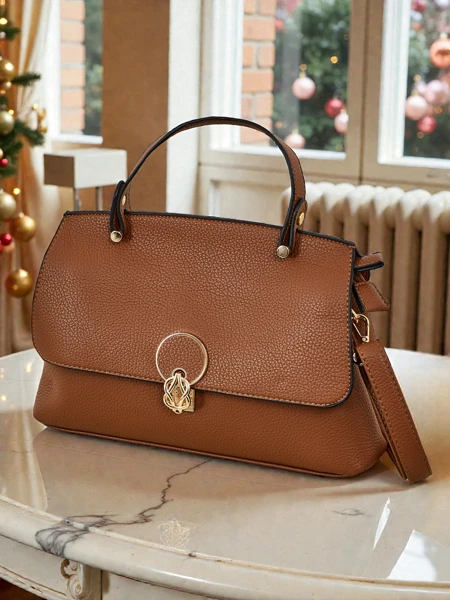 Liten dameveske i miljøvennlig skinn Vinem