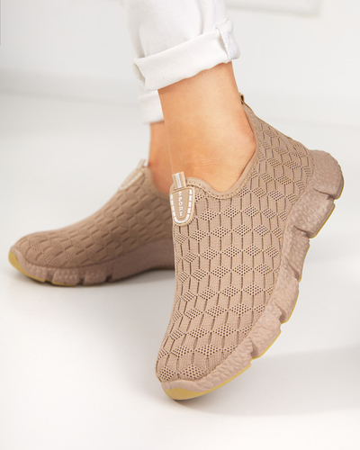 Sieviešu gaiši brūni Glaio Slip-On Trenažieri - Apavi