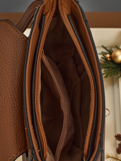 Small women's eco-leather bag Fioren