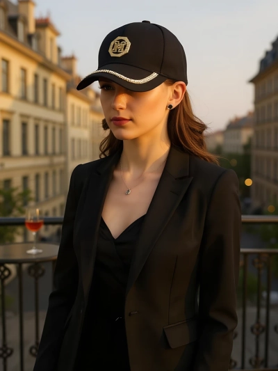 Royalfashion Кепка с стразами Glam Vibe