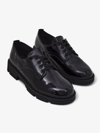 Royalfashion Women's patent leather shoes Omey