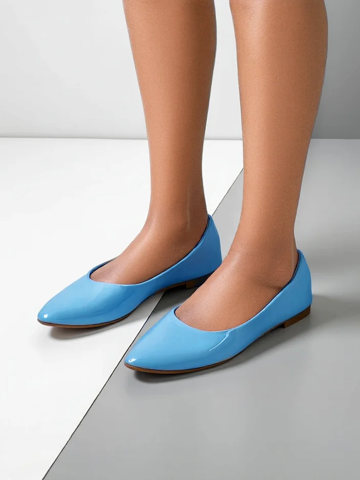 Royalfashion Женские лаковые балетки Aramiese