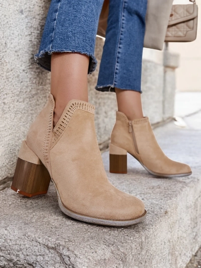 Royalfashion Women's heeled ankle boots Vettot