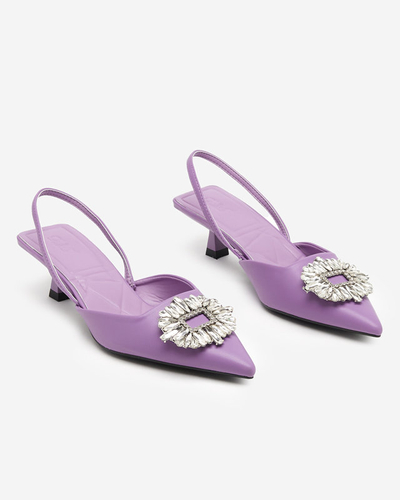 OUTLET Violet women's high-heeled shoes Arga - Footwear