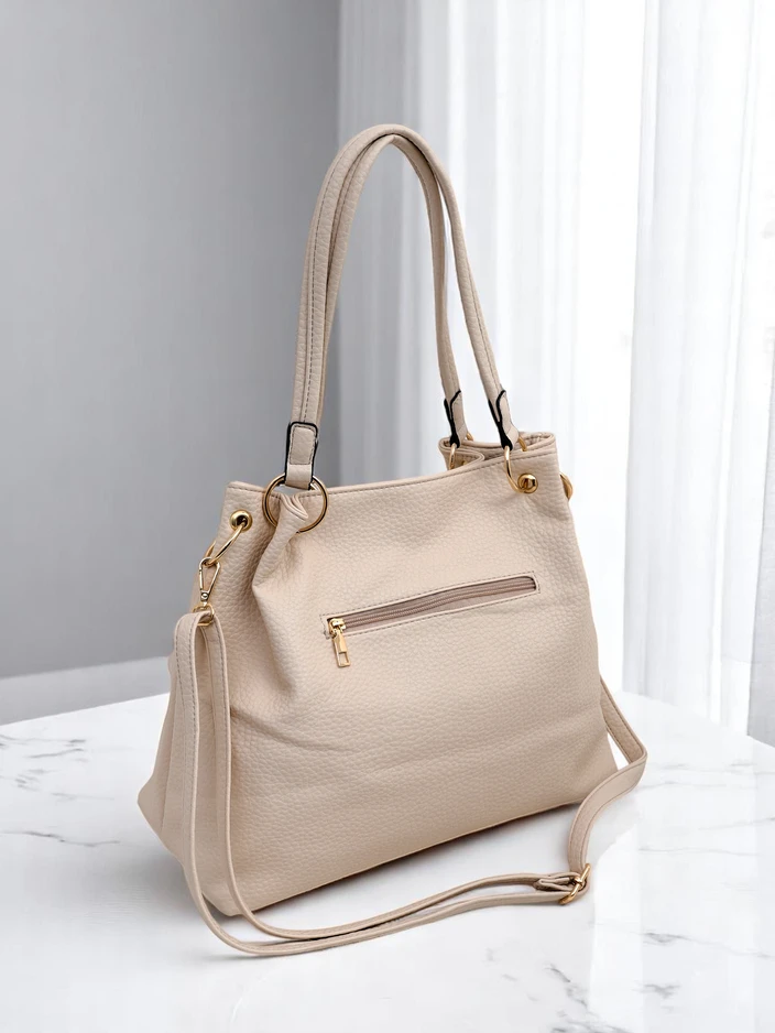 Royalfashion Large women's eco-leather shopper bag