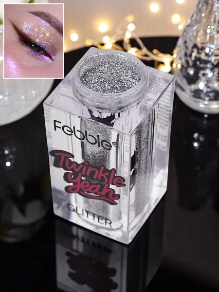 Twinkle Yeah Silver Glitter for face and body