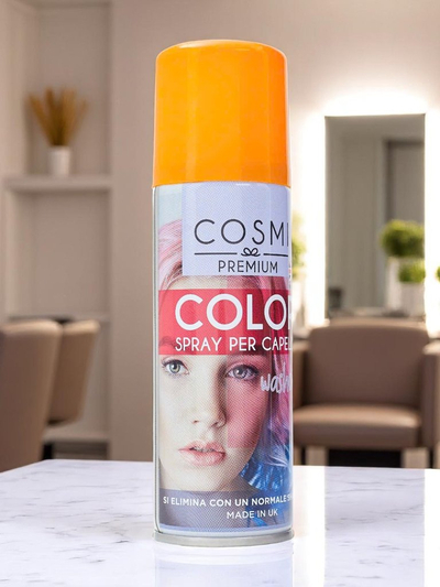 Coloring Spray Hair Lacquer Orange