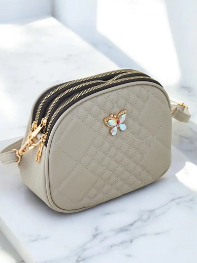 Royalfashion Овальная маленькая женская сумочка из экокожи