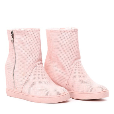 Pink wedge heels Genesis - Shoes 1