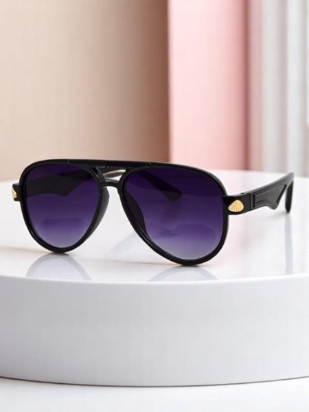 Royalfashion Saulesbrilles ar dekoratīviem sānu elementiem Shadow Aviator