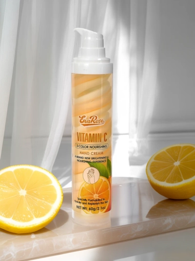 EraRose Aurelia - крем для рук с витамином C, 3-цветный уход, 60г