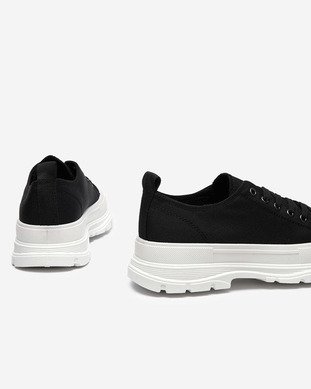 OUTLET Black women's sports sneakers Duami- Footwear