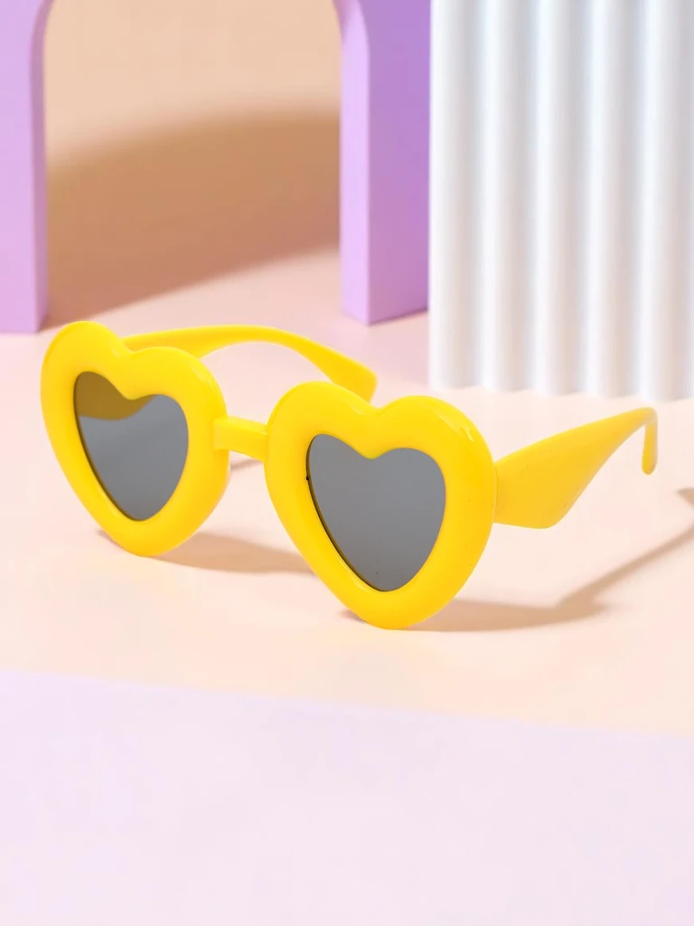 Royalfashion Children's Heart-shaped Sunglasses