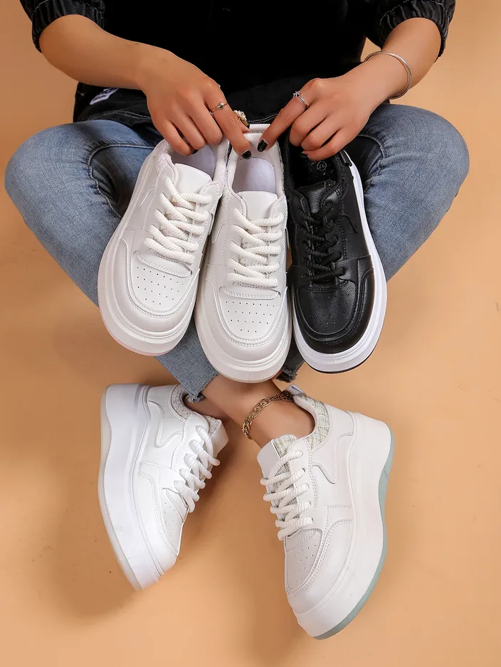 Royalfashion Sporta sieviešu apavi uz platformas Lincidi