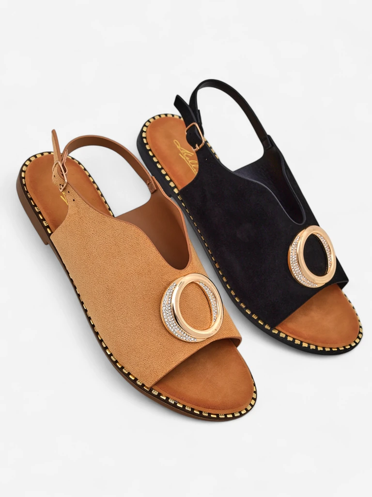 Royalfashion Moteriškos sandalės su Atmase viršumi