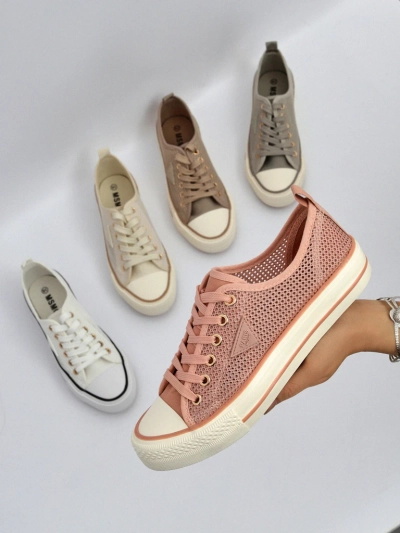 Royalfashion Women's perforated sneakers Rebbse