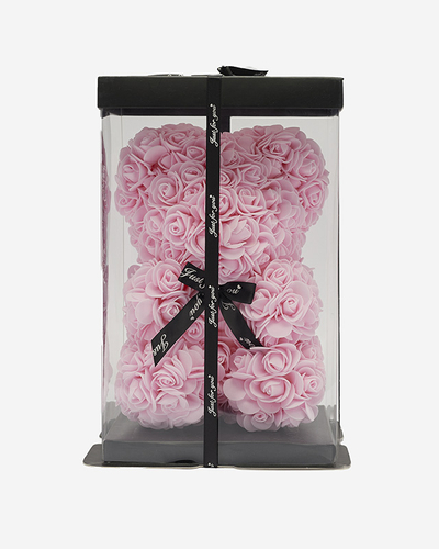 Pink Rose Teddy Bear - Accessories