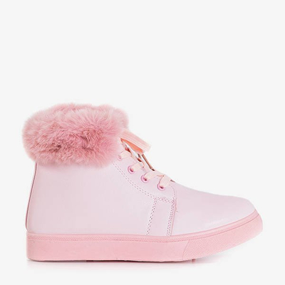 Женские утепленные кроссовки Haifa Pink - Обувь