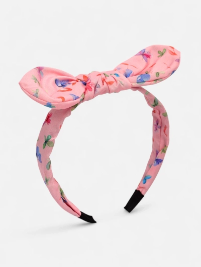 Royalfashion Children's Headband with Bow and Print