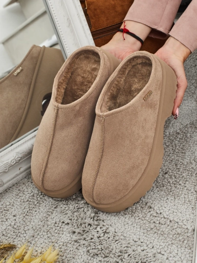 Īsi sieviešu a'la sniega zābaki ar kažokādu Noelina