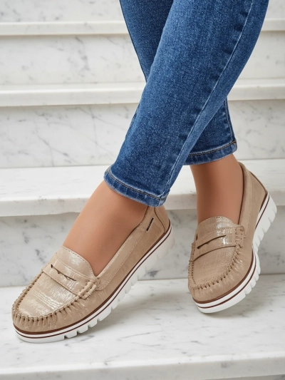 Royalfashion Women's eco suede moccasins Bellisse