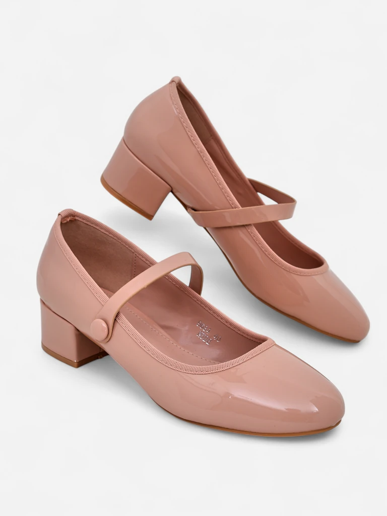 Royalfashion Women's Low-Heeled Pumps Omagga