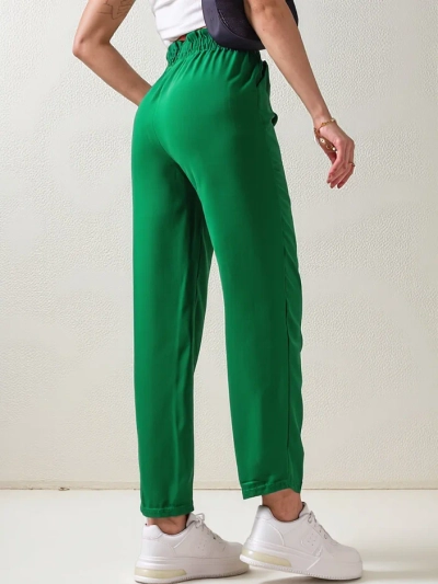 Royalfashion Simple women's fabric trousers