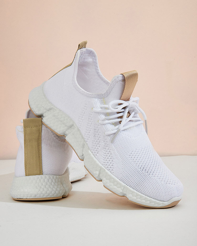 Balti un bēši sporta apavi sievietēm Baym - Apavi