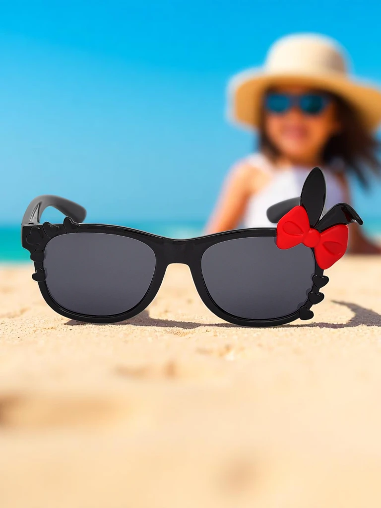 Royalfashion Bērnu saulesbrilles “Bunny Shine” ar dekorācijām