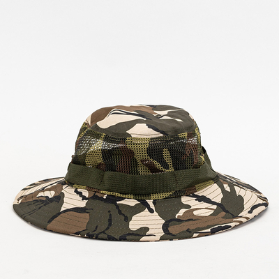 Камуфляжная шляпа для рыбалки