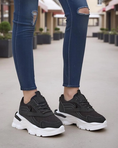 Royalfashion Women's sports sneakers on a platform Gerovis