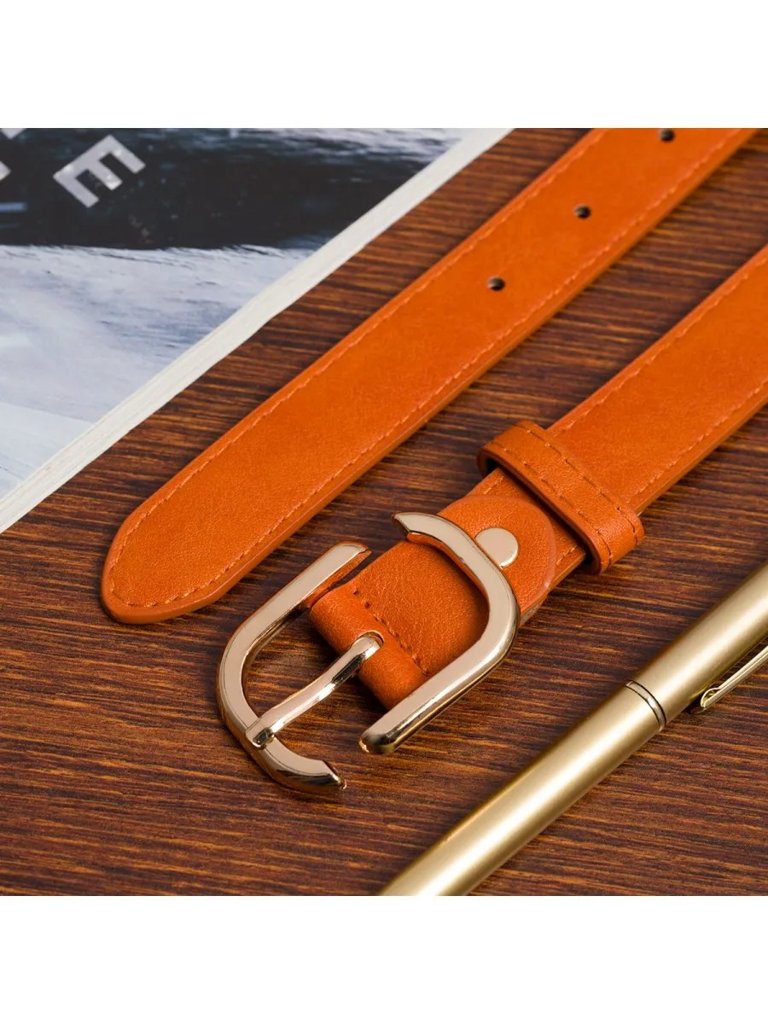 Royalfashion Women's narrow belt for trousers